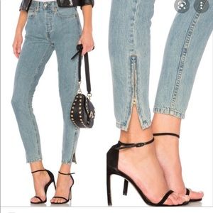 Re/done ankle zip 90s jeans 24